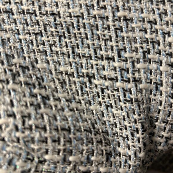 Classy Marks & Spencer Blue Mix Tweed Style Jacket Blazer  (Size 12) - Picture 10 of 13